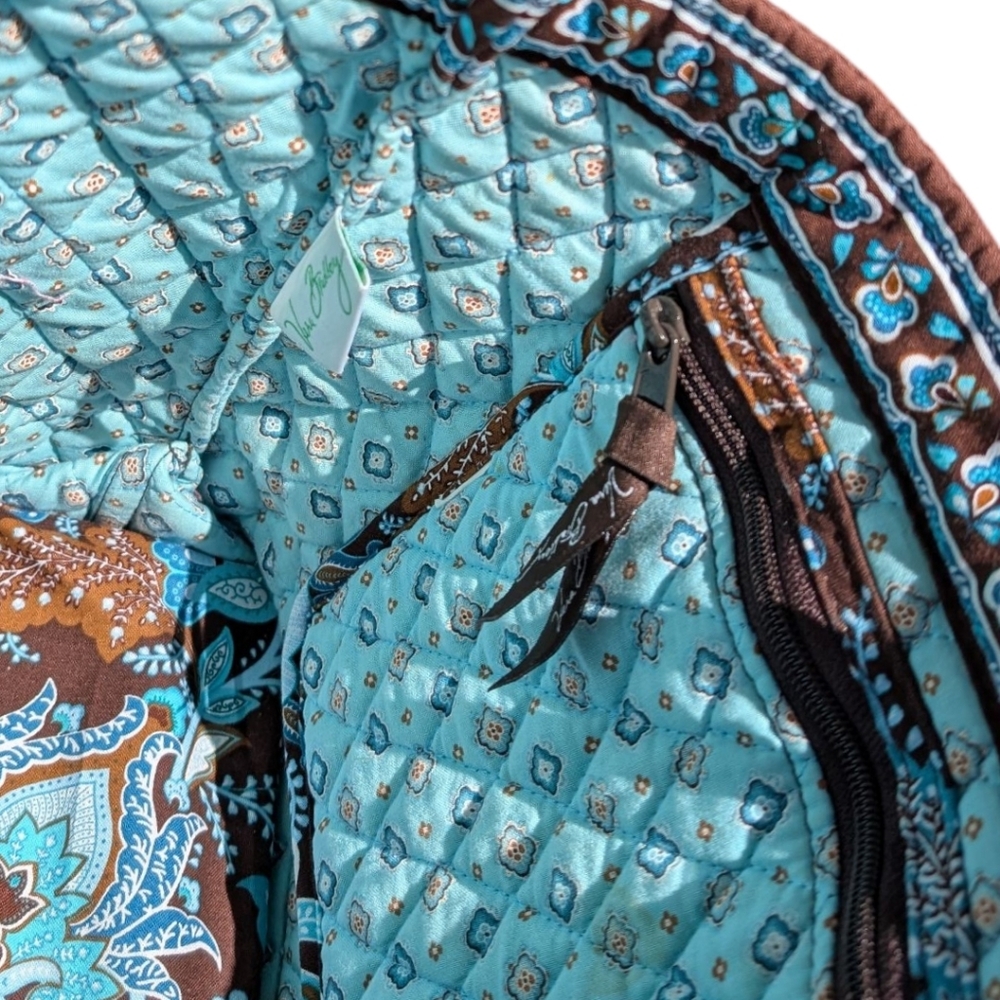 Vera Bradley Java Blue Tote (EUC) - Picture 10 of 10